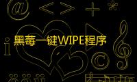 黑莓一键WIPE程序